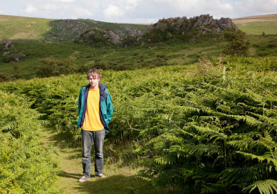 Tristan, Hound Tor (7/6/09)