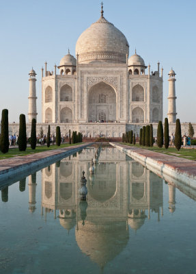 Taj Mahal - reflection (3/3/09)