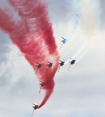 Alpha Jets, Patrouille de France (7/17/10)