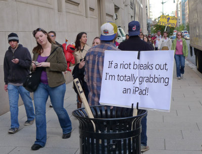 iPad sign, Rally for Sanity and/or Fear, Washington DC (10/31/10)