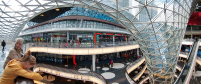 Roof from within at the top level