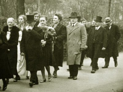 Wedding of Margarete & Eugen Baumgrtner (Bissingen, ca. 1941)