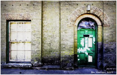 the green door