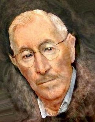In the style of El Greco ? (Help I've turned into my father!!)
This is very weird, without meaning to and without any adjustments to do so after clicking El Greco style for my usual portrait I have ended up with an image that looks remarkably like my late father!
).