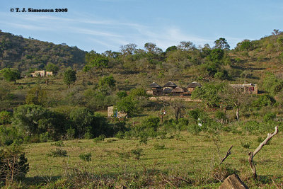 Village near Mkuzi