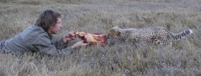A meat 'tug-of-war'