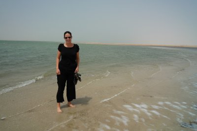 Liz in the gulf