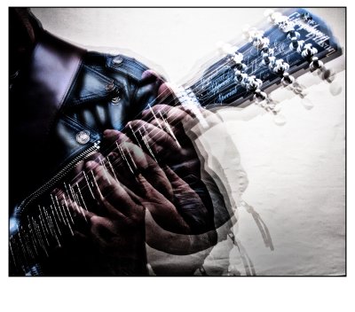 Playing the Les Paul in memory of his name sake