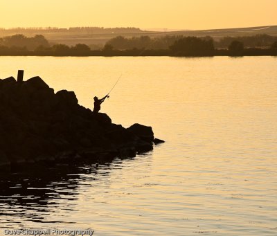 Sunset Fisherman