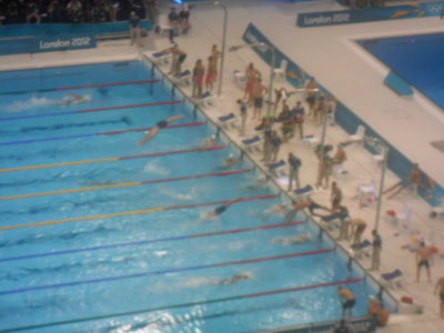 Freestyle Relay at Aquatics Centre