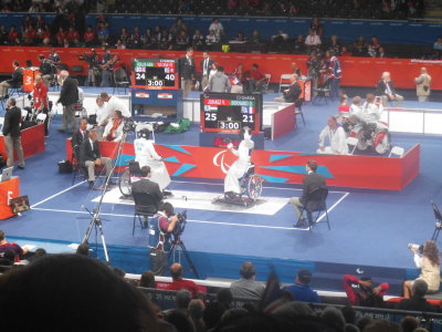 Wheelchair Fencing France v Hungary
