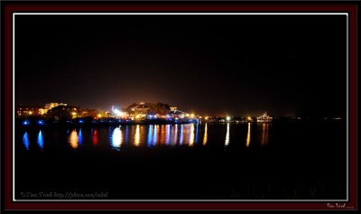Ocean City Bay at Night