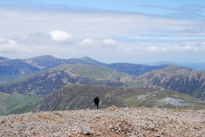 Geocaching on Great Gable