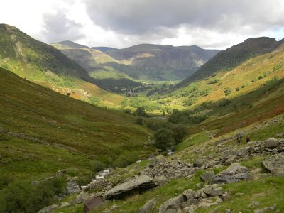 Looking back at Borrowdale.