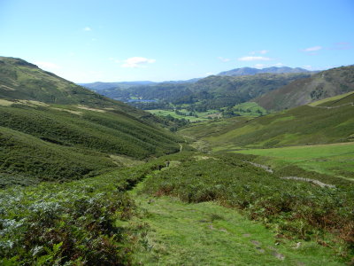 Looking back at Grasmere