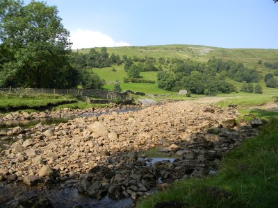 Banks of the river Swale