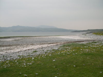 Raised beaches at Loch Tarbert