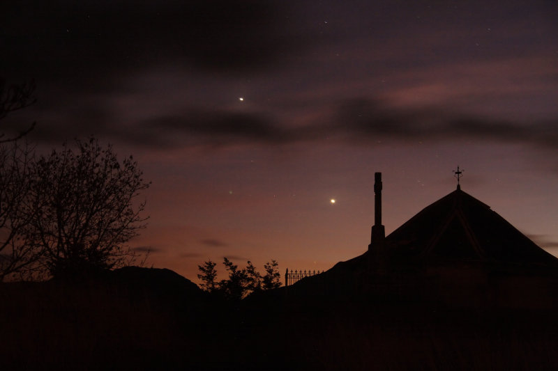 Jupiter and Venus