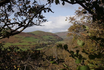 View From Dol Goch Falls