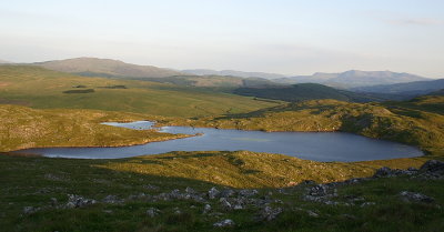 Llyn Gelligain and Cader Idris