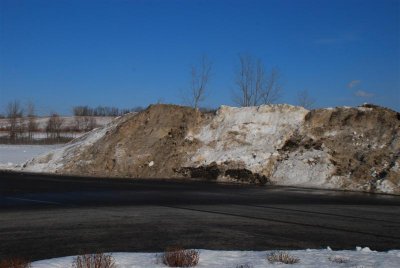 The Blues of February...Piles of Dirty Snow
