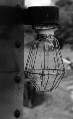 broken lamp