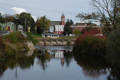 Village of Lyons on the Erie Canal