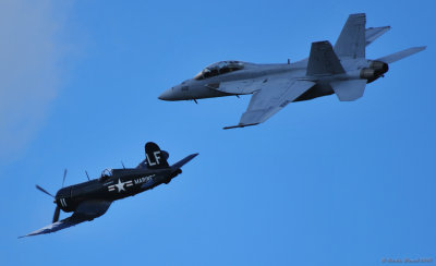 Heritage Flight - Corsair and Hornet