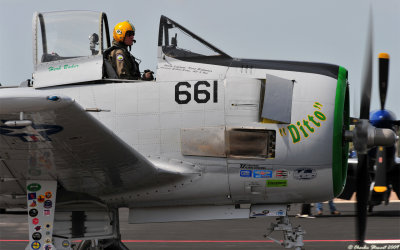 T-28 Ditto piloted by Herb Baker