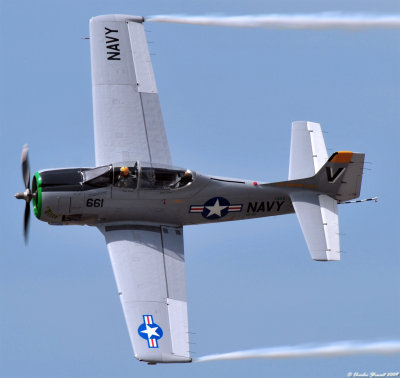 T-28 Ditto piloted by Herb Baker