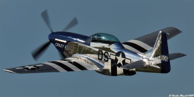 P-51 Mustang Crazy Horse piloted by Lee Lauderback