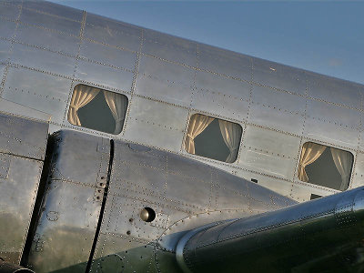 Detail of  DC-2 PH-AJU (1934) - Replica of De Uiver