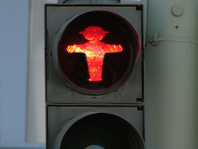 Berlin pedestrian crossing light - Ampelmnnchen