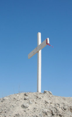 Cross on hill