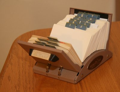 index cards