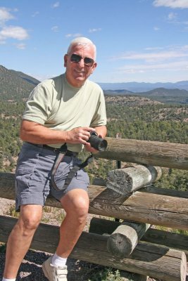 Barry enjoying the scenery