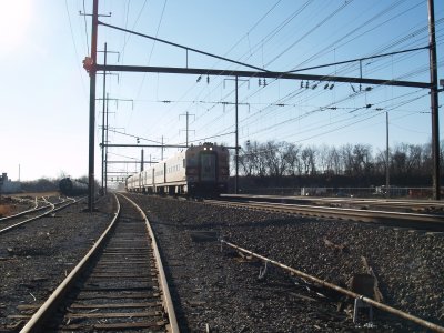 New York-Bound NJT Atlantic City Commuter Train