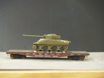 WW2 Sherman Firefly Tank Load - SP Flat