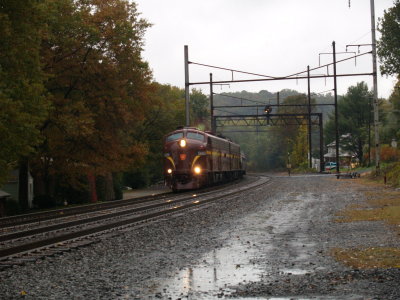 Amtrak Special 805 JTFS 5809 Westbound at Cly, PA.