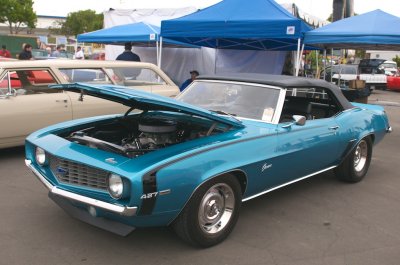 1969 Chevrolet Camaro convertible - click on photo for a bit more info