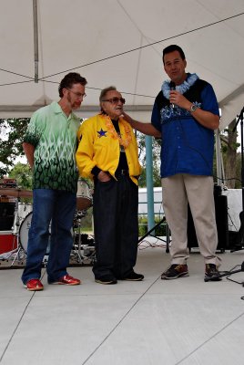 George Barris and friends