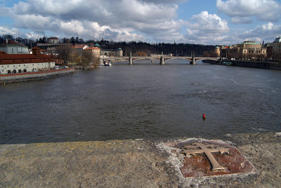 Downstream - Vltava River Prague 02