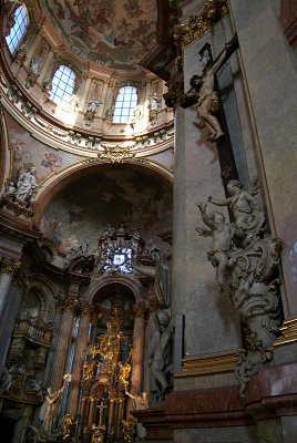 St Nicholas Church Prague Interior 17