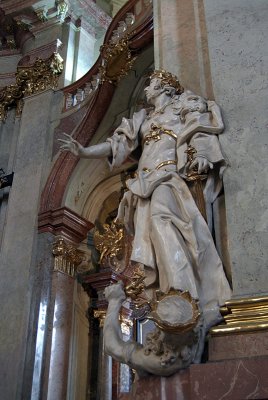 St Nicholas Church Prague Interior 33