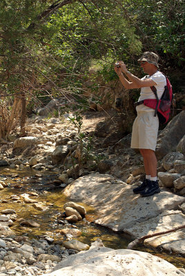 Chris in Avaka Gorge