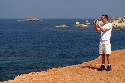 Chris by Sea Caves