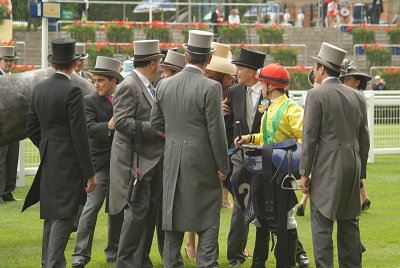 J C Rouget After the Race Royal Ascot 02