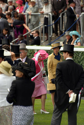 The Queen Princess Anne Royal Ascot
