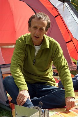 Chris Camping at the Lake District 02