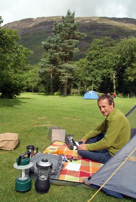 Chris Camping at the Lake District 04